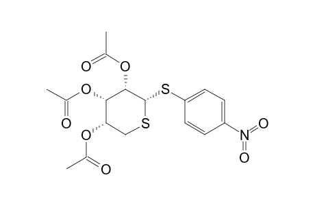 4-NITROPHENYL-2,3,4-TRI-O-ACETYL-1,5-DITHIO-D-RIBOPYRANOSIDE;ALPHA-ANOMER