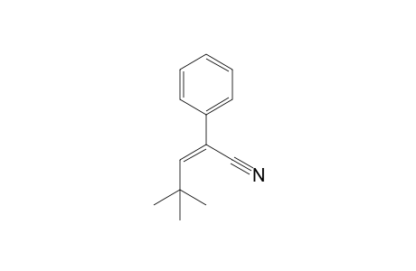 (Z)-4,4-dimethyl-2-phenyl-2-pentenenitrile