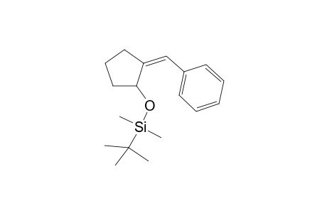 tert-Butyl-dimethyl-[(2Z)-2-(phenylmethylene)cyclopentyl]oxysilane