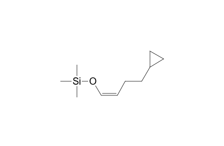 4-cyclopropyl-3-trimethylsilyloxy-1-butene