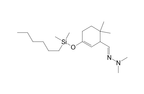 6,6-Dimethyl-3-[(dimethylthexylsilyl)oxy]-2-cyclohexene-1-carboxaldehyde Dimethylhydrazone