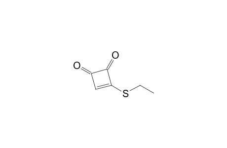 3-(ethylsulfanyl)-3-cyclobutene-1,2-dione