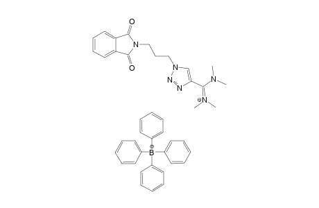 N,N,N',N'-TETRAMETHYL-1-[3-(PHTHALIMIDO)-PROPYL]-1,2,3-TRIAZOLE-4-CARBOXAMIDINIUM-TETRAPHENYLBORATE