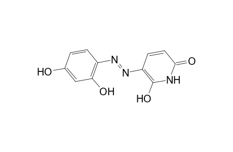2,6-Pyridinediol, 3-[(2,4-dihydroxyphenyl)azo]-