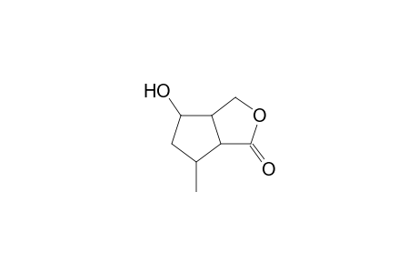 1-Oxo-5-hydroxy-7-methyl-2-oxabicyclo[3.3.0]octane
