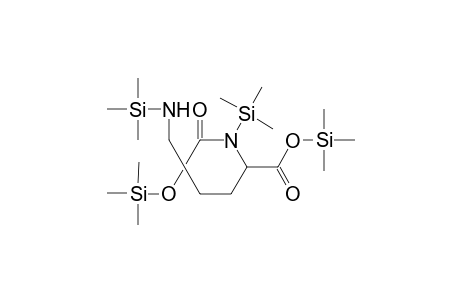 Tabtoxinine - .beta.-lactam - tetrakis(trimethylsilyl) derivative