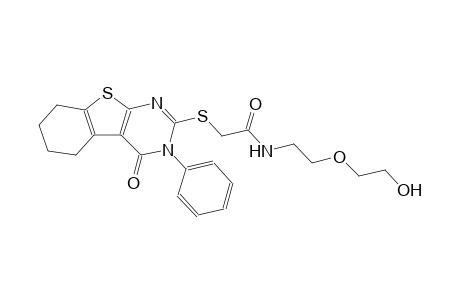 acetamide, 2-[(3,4,5,6,7,8-hexahydro-4-oxo-3-phenylbenzo[4,5]thieno[2,3-d]pyrimidin-2-yl)thio]-N-[2-(2-hydroxyethoxy)ethyl]-