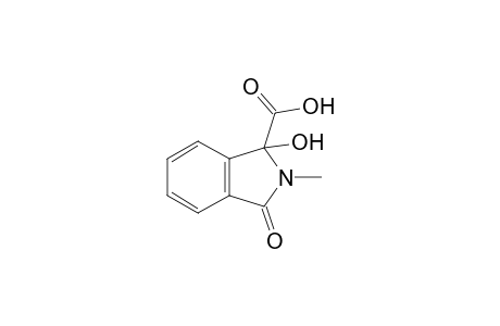 1-Hydroxy-2-methyl-2,3-dihydro-3-oxo-1H-isoindole-1-carboxylic acid