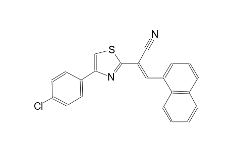 2-thiazoleacetonitrile, 4-(4-chlorophenyl)-alpha-(1-naphthalenylmethylene)-