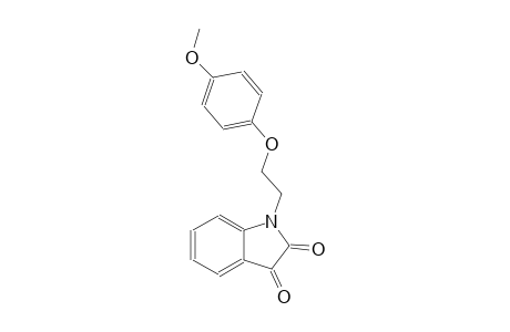 1H-indole-2,3-dione, 1-[2-(4-methoxyphenoxy)ethyl]-