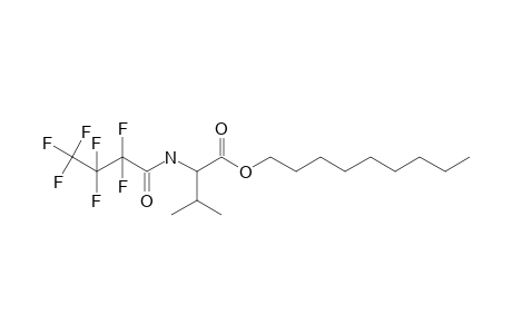 L-Valine, N-heptafluorobutyryl-, nonyl ester