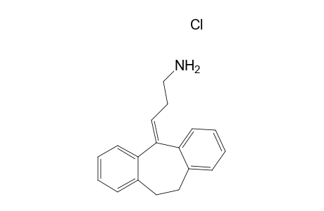1-Propanamine, 3-(10,11-dihydro-5H-dibenzo[a,d]cyclohepten-5-ylidene)-, hydrochloride