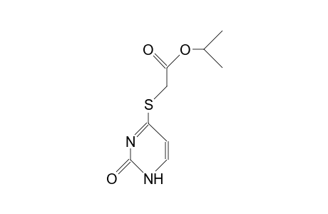 4-Isopropoxycarbonylmethylthio-uracil