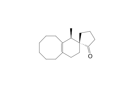 (3R,4R)-4-methyl-1'-spiro[2,4,5,6,7,8,9,10-octahydro-1H-benzo[8]annulene-3,2'-cyclopentane]one