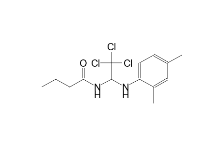 Butyramide, N-[2,2,2-trichloro-1-(2,4-dimethylphenylamino)ethyl]-