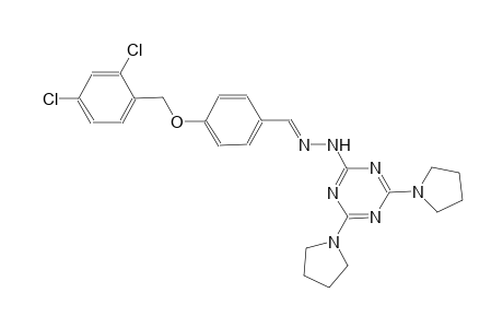 4-[(2,4-dichlorobenzyl)oxy]benzaldehyde [4,6-di(1-pyrrolidinyl)-1,3,5-triazin-2-yl]hydrazone