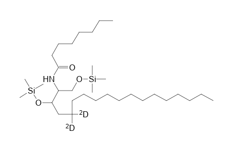 1,3-bis[(Trimethylsilyl)oxy]-2-(N-octanoylamino)-5,5-dideuteriooctadecane