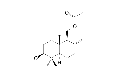(+)-3.beta.-Hydroxyalbicanyl Acetate