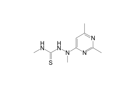 1-[(2,6-dimethyl-4-pyrimidinyl)-methylamino]-3-methylthiourea