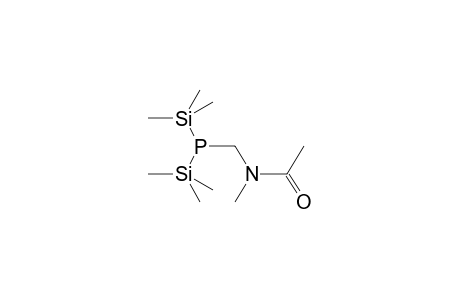 P,P-BIS(TRIMETHYLSILYL)-N-METHYL-N-ACETYLAMINOMETHYLPHOSPHINE