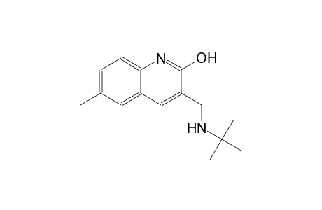 3-[(tert-butylamino)methyl]-6-methyl-2-quinolinol