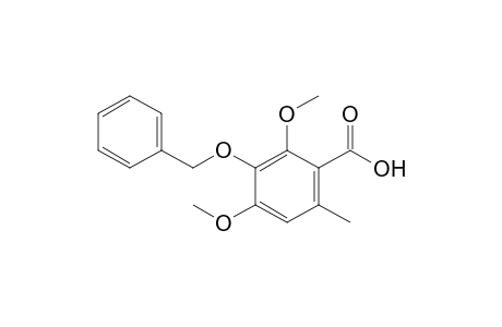 3-Benzyloxy-2,4-dimethoxy-6-methylbenzoic acid