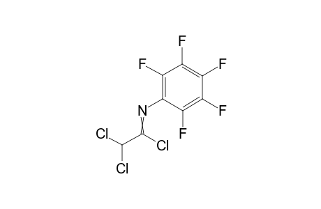 2,2-Dichloro-N-(perfluorophenyl)acetimidoyl chloride