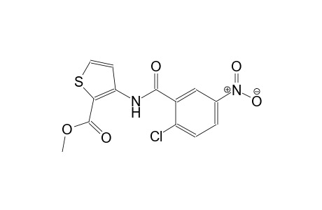 methyl 3-[(2-chloro-5-nitrobenzoyl)amino]-2-thiophenecarboxylate