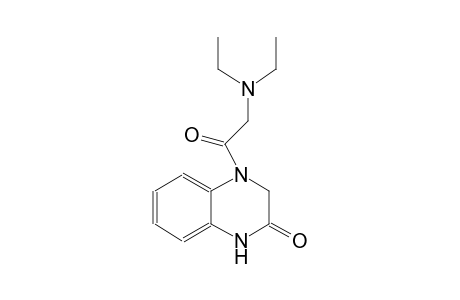2(1H)-quinoxalinone, 4-[(diethylamino)acetyl]-3,4-dihydro-
