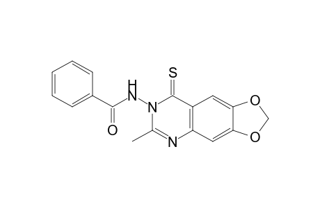 Benzamide, N-(6-methyl-8-thioxo-1,3-dioxolo[4,5-g]quinazolin-7(8H)-yl)-