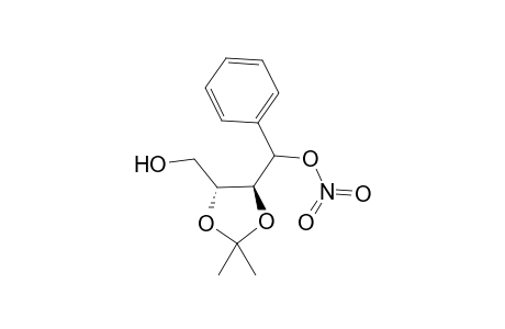 (4S,5R)-5-Hydroxymethyl-2,2-dimethyl-1,3-dioxolane-4-yl]phenylmethyl nitrate
