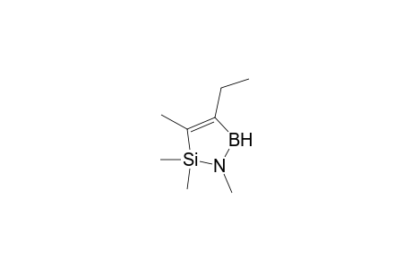 1-Aza-2-sila-5-boracyclopent-3-ene, 4-ethyl-1,2,2,3-tetramethyl-