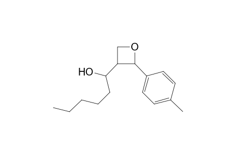 1-[2-(4-methylphenyl)-3-oxetanyl]-1-hexanol
