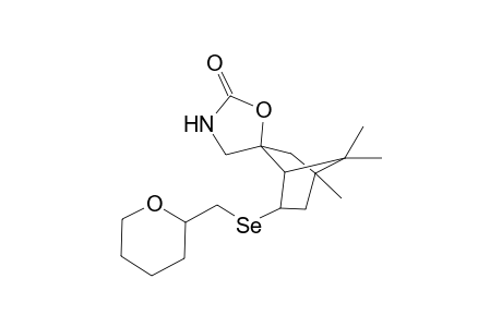 2-(spiro[Oxazolidin-2-one-[5,5]'-1',7',7'-trimethylbicyclo[2.2.1]heptane-3'-yl]selenamethyl)tetrahydropyran