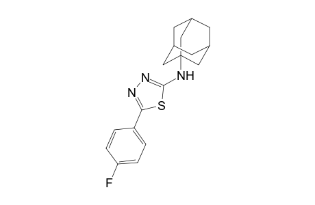 2-(1-Adamantylamino)-5-(4-fluorophenyl)-1,3,4-thiadiazole