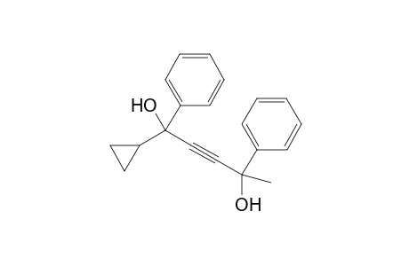 1-Cyclopropyl-1,4-diphenylpent-2-yne-1,4-diol