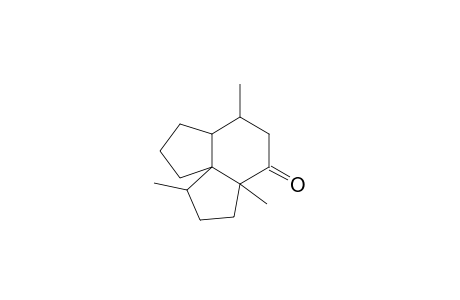 4H-Cyclopent[d]inden-4-one, decahydro-1,3a,6a-trimethyl-, (1.alpha.,3a.alpha.,6a.beta.,9aR*)-(.+-.)-