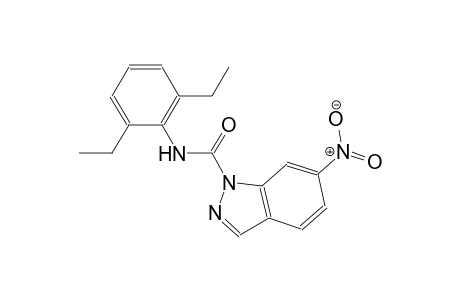 N-(2,6-diethylphenyl)-6-nitro-1H-indazole-1-carboxamide