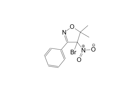 4-Bromo-5,5-dimethyl-4-nitro-3-phenyl-4,5-dihydroisoxazole