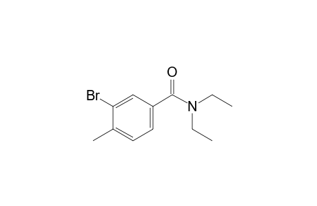3-Bromanyl-N,N-diethyl-4-methyl-benzamide