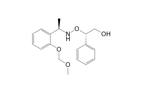 (2S)-2-[({(1R)-1-[2-(Methoxymethoxy)phenyl]ethyl}amino)oxy]-2-phenylethanol