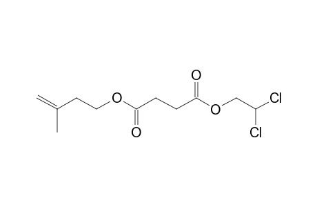 Succinic acid, 2,2-dichloroethyl 3-methylbut-3-en-1-yl ester