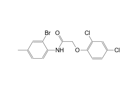 N-(2-bromo-4-methylphenyl)-2-(2,4-dichlorophenoxy)acetamide