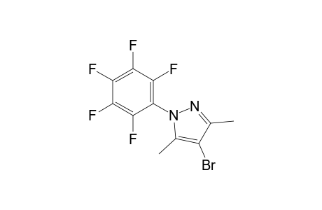 4-Bromo-3,5-dimethyl-1-(perfluorophenyl)pyrazole