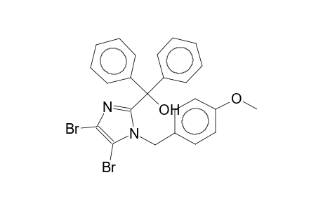 1-(4-methoxybenzyl)-2-hydroxy(diphenyl)methyl-4,5-dibromoimidazole