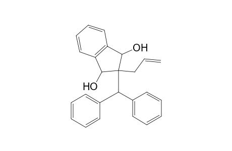 all cis-2-(Diphenylmethyl)-2,3-dihydro-2-allyl-1H-indene-1,3-diol