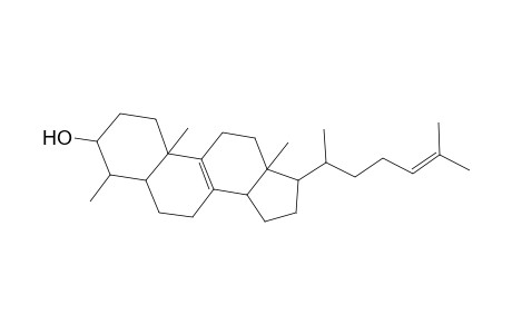 Cholesta-8,24-dien-3-ol, 4-methyl-, (3.beta.,4.alpha.)-