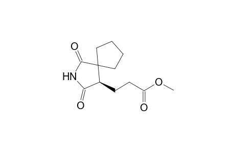 (R)-spiro[cyclopentane-1,3'-4'-[2-(methoxycarbonyl)ethyl]pyrrolidin-2',5'-dione]