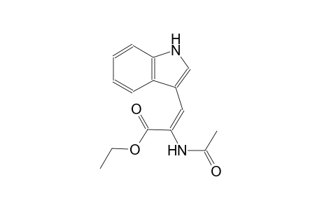 ethyl (2E)-2-(acetylamino)-3-(1H-indol-3-yl)-2-propenoate