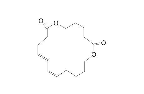 MESUADIONE;1,7-DIOXACYCLOOCTADECA-11,13-DIENE-2,8-DIONE